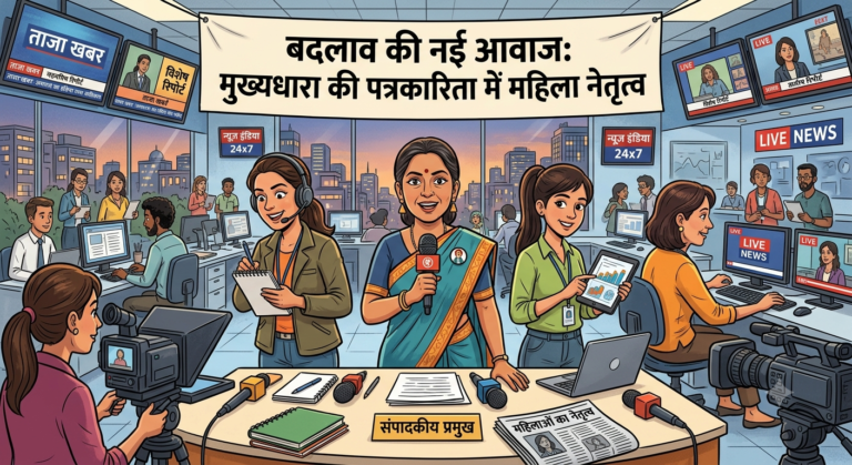 संपादकीय: बदलाव की नई आवाज: मुख्यधारा की पत्रकारिता में महिला नेतृत्व