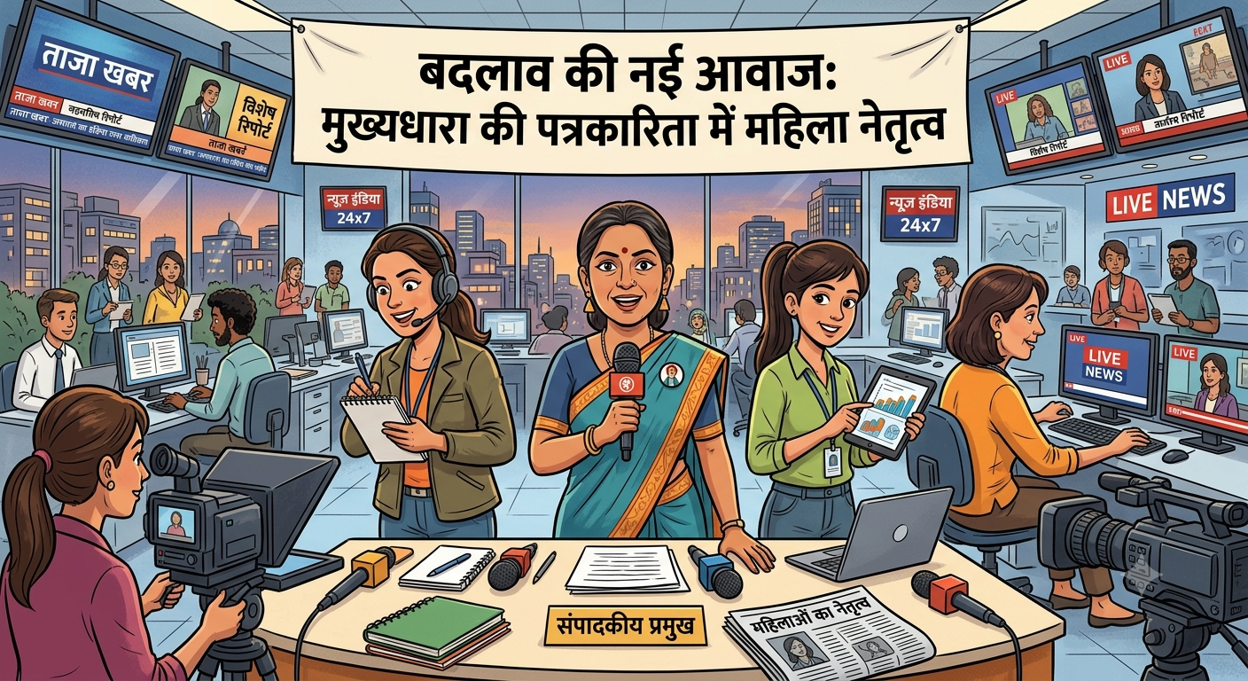 संपादकीय: बदलाव की नई आवाज: मुख्यधारा की पत्रकारिता में महिला नेतृत्व