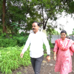 Airoli Sector-6 Plot No. 30 Neglect: Former Corporator Shreya Jirge and Sudarshan Jirge Conduct On-Ground Inspection with Officials