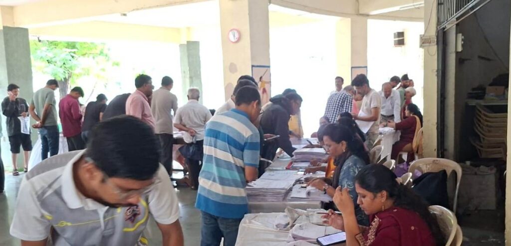 एसआयआर गणनापत्रांसाठी शनिवार, रविवार, सोमवार 3 दिवस ठिकठिकाणी विशेष कॅम्प