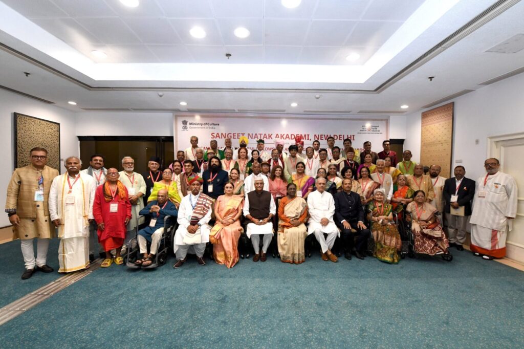 Sangeet Natak Akademi Awards Presented by President Droupadi Murmu