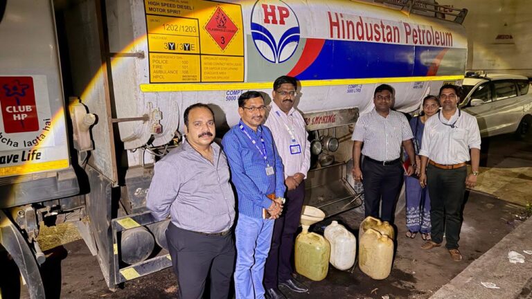 Fuel Theft Racket Busted in Turbhe: Rationing Department Conducts Raid, Seizes 39,000 Liters of Fuel