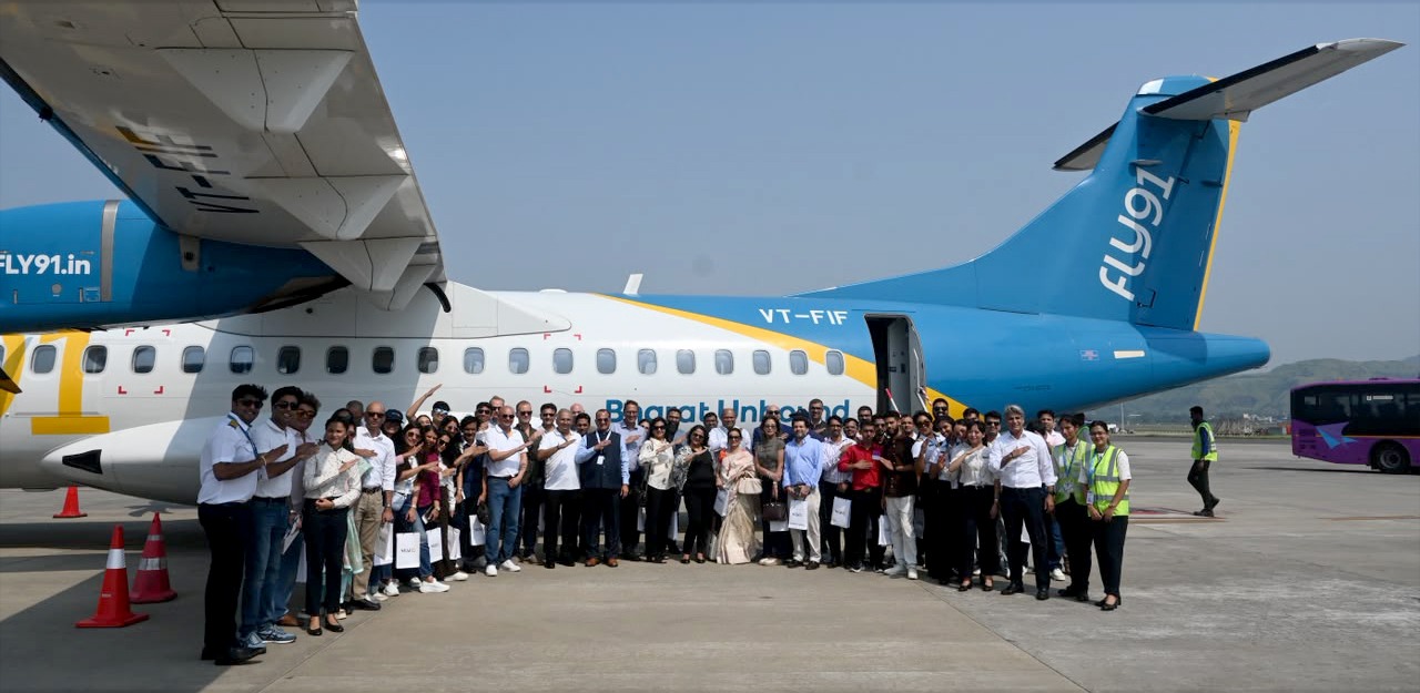 FLY91 Launches Flight Services from Navi Mumbai International Airport: Direct Connectivity to Sindhudurg, Jalgaon, Goa, and Agatti