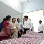 Mayor Sujata Patil and House Leader Sagar Naik Inspect Koparkhairane and Digha Maternity and Child Hospitals